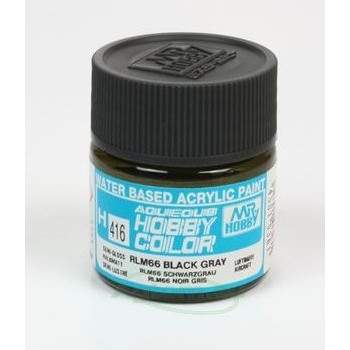 Mr Hobby Aqueous color H-416 RLM 66 Black Gray